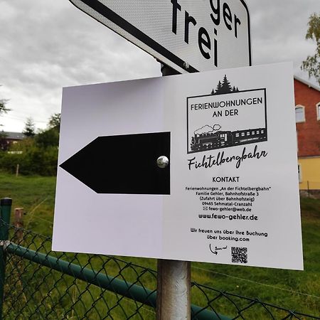 Ferienwohnungen An Der Fichtelbergbahn Cranzahl Bagian luar foto